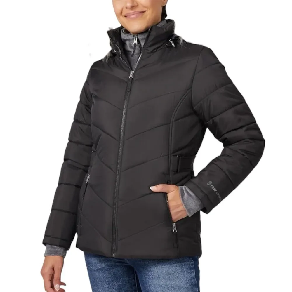 Free Country Women's Size M Unstoppable II Poly Air Touch Jacket Black